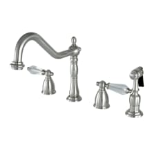 Wilshire 1.8 GPM Widespread Kitchen Faucet - Includes Side Spray