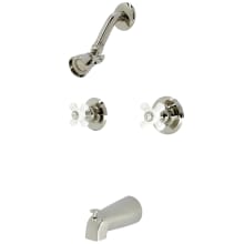 Victorian Tub and Shower Trim Package with 1.8 GPM Multi Function Shower Head
