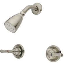 Magellan Tub and Shower Trim with Single Function Shower Head, Metal Lever Handles