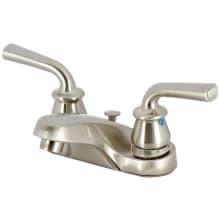 Restoration 1.2 GPM Centerset Bathroom Faucet with Brass Pop-Up Drain Assembly
