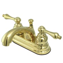 Vintage 1.2 GPM Centerset Bathroom Faucet with Pop-Up Drain Assembly