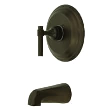 Milano Wall Mounted Bathtub Faucet-Only Trim Kit - Includes Rough-In