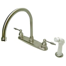 Knight 1.8 GPM Standard Kitchen Faucet - Includes Side Spray