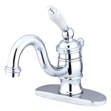 Victorian 1.2 GPM Single Hole Bathroom Faucet with Pop-Up Drain Assembly