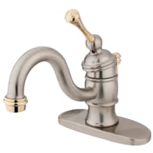 Victorian 1.2 GPM Single Hole Bathroom Faucet with Pop-Up Drain Assembly