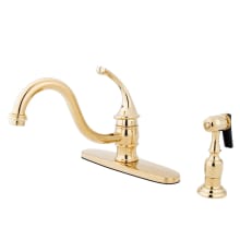 Georgian 1.8 GPM Standard Kitchen Faucet - Includes Side Spray