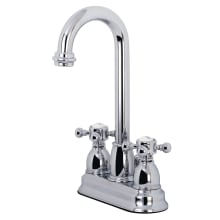 1.2 GPM Centerset Bathroom Faucet with Pop-Up Drain Assembly