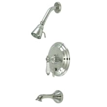 Tub and Shower Trim Package with 1.8 GPM Multi Function Shower Head