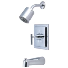 Manhattan Tub and Shower Trim Package with 1.8 GPM Multi Function Shower Head