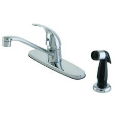 Legacy 1.8 GPM Standard Kitchen Faucet - Includes Side Spray