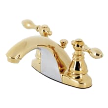 American Classic 1.2 GPM Deck Mounted Centerset Bathroom Faucet with Pop-Up Drain Assembly