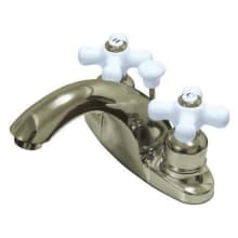 English Country 1.2 GPM Centerset Bathroom Faucet with Pop-Up Drain Assembly