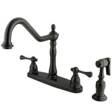 English Vintage 1.8 GPM Standard Kitchen Faucet - Includes Side Spray