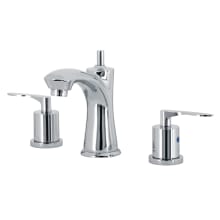 Serena 1.2 GPM Deck Mounted Widespread Bathroom Faucet with Pop-Up Drain Assembly