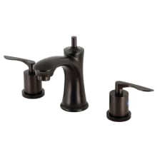 Serena 1.2 GPM Deck Mounted Widespread Bathroom Faucet with Pop-Up Drain Assembly