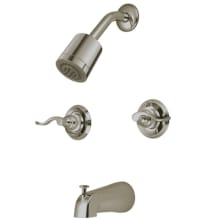 NuWave French Tub and Shower Trim Package with 1.8 GPM Multi Function Shower Head