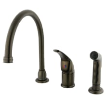 Chatham 1.8 GPM Widespread Kitchen Faucet - Includes Escutcheon and Side Spray