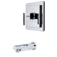Wall Mounted Tub and Shower Faucet - Trim Only
