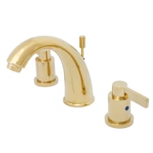 NuvoFusion 1.2 GPM Widespread Bathroom Faucet with Pop-Up Drain Assembly