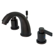 NuvoFusion 1.2 GPM Widespread Bathroom Faucet with Pop-Up Drain Assembly