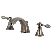 American Classic 1.2 GPM Deck Mounted Widespread Bathroom Faucet with Pop-Up Drain Assembly