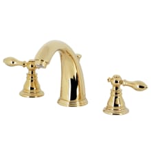 American Classic 1.2 GPM Deck Mounted Widespread Bathroom Faucet with Pop-Up Drain Assembly