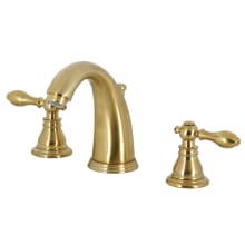 American Classic 1.2 GPM Deck Mounted Widespread Bathroom Faucet with Pop-Up Drain Assembly