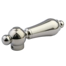 Cold and Hot Metal Lever Handle, 3/8" X 16PT