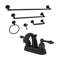 1.2 GPM Centerset Bathroom Faucet with Pop-Up Drain Assembly