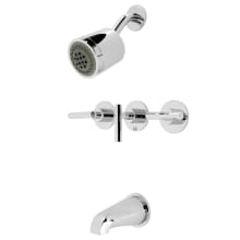 Manhattan Tub and Shower Trim Package with 1.8 GPM Single Function Shower Head