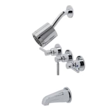 Concord Tub and Shower Trim Package with 1.8 GPM Multi Function Shower Head