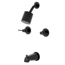NuvoFusion Tub and Shower Trim Package with 1.8 GPM Multi Function Shower Head