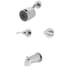 Serena Tub and Shower Trim Package with Multi Function Shower Head