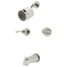 Serena Tub and Shower Trim Package with Multi Function Shower Head