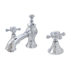 English Country 1.2 GPM Widespread Bathroom Faucet with Pop-Up Drain Assembly