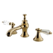 Wilshire 1.2 GPM Widespread Bathroom Faucet with Pop-Up Drain Assembly