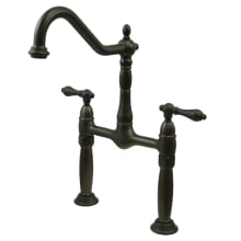 Victorian 1.2 GPM Vessel Bridge, Widespread Bathroom Faucet