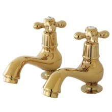 Heritage 1.2 GPM Basin Tap Faucet with Metal Cross Handles