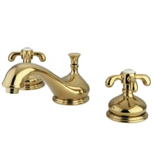 French Country 1.2 GPM Widespread Bathroom Faucet with Pop-Up Drain Assembly