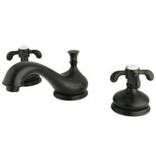 French Country 1.2 GPM Widespread Bathroom Faucet with Pop-Up Drain Assembly