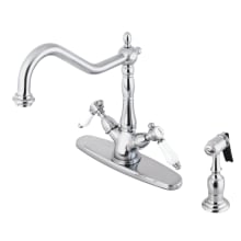 Bel-Air 1.8 GPM Single Hole Kitchen Faucet - Includes Side Spray