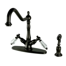 Wilshire 1.8 GPM Single Hole Kitchen Faucet - Includes Side Spray