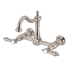 Heirloom 1.8 GPM Wall Mounted Widespread Bridge Kitchen Faucet