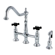 Duchess 1.8 GPM Widespread Bridge Kitchen Faucet - Includes Escutcheon and Side Spray