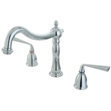 Silver Sage Deck Mounted Roman Tub Filler