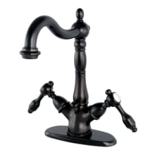 Tudor 1.2 GPM Single Hole Bathroom Faucet with Pop-Up Drain Assembly