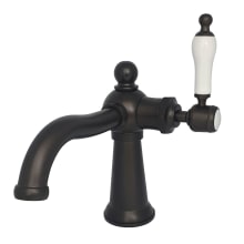 Nautical 1.2 GPM Deck Mounted Single Hole Bathroom Faucet with Pop-Up Drain Assembly