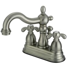 French Country 1.2 GPM Centerset Bathroom Faucet with Pop-Up Drain Assembly