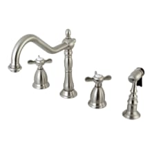 Essex 1.8 GPM Widespread Kitchen Faucet - Includes Escutcheon and Side Spray