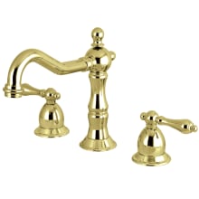 Heritage 1.2 GPM Widespread Bathroom Faucet with Pop-Up Drain Assembly